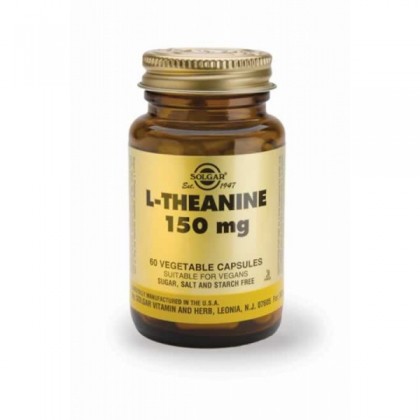  SOLGAR L-Theanine 150mg 60 Κάψουλες